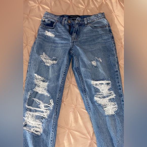 Aeropostale mom jeans, size 0 - Picture 1 of 2